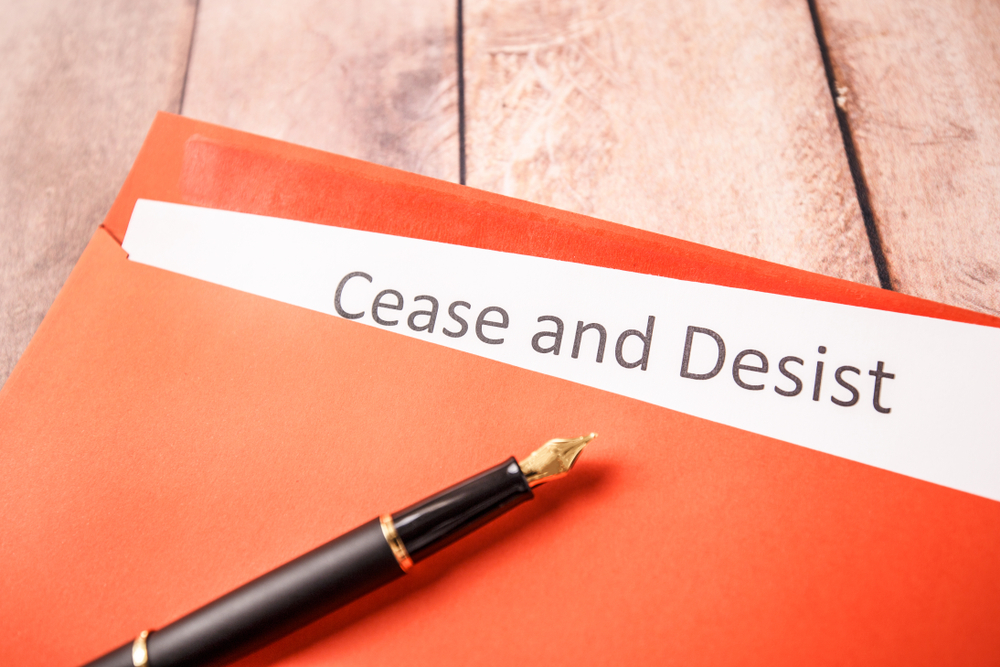 Free Cease And Desist Letter Template Attorney Fee